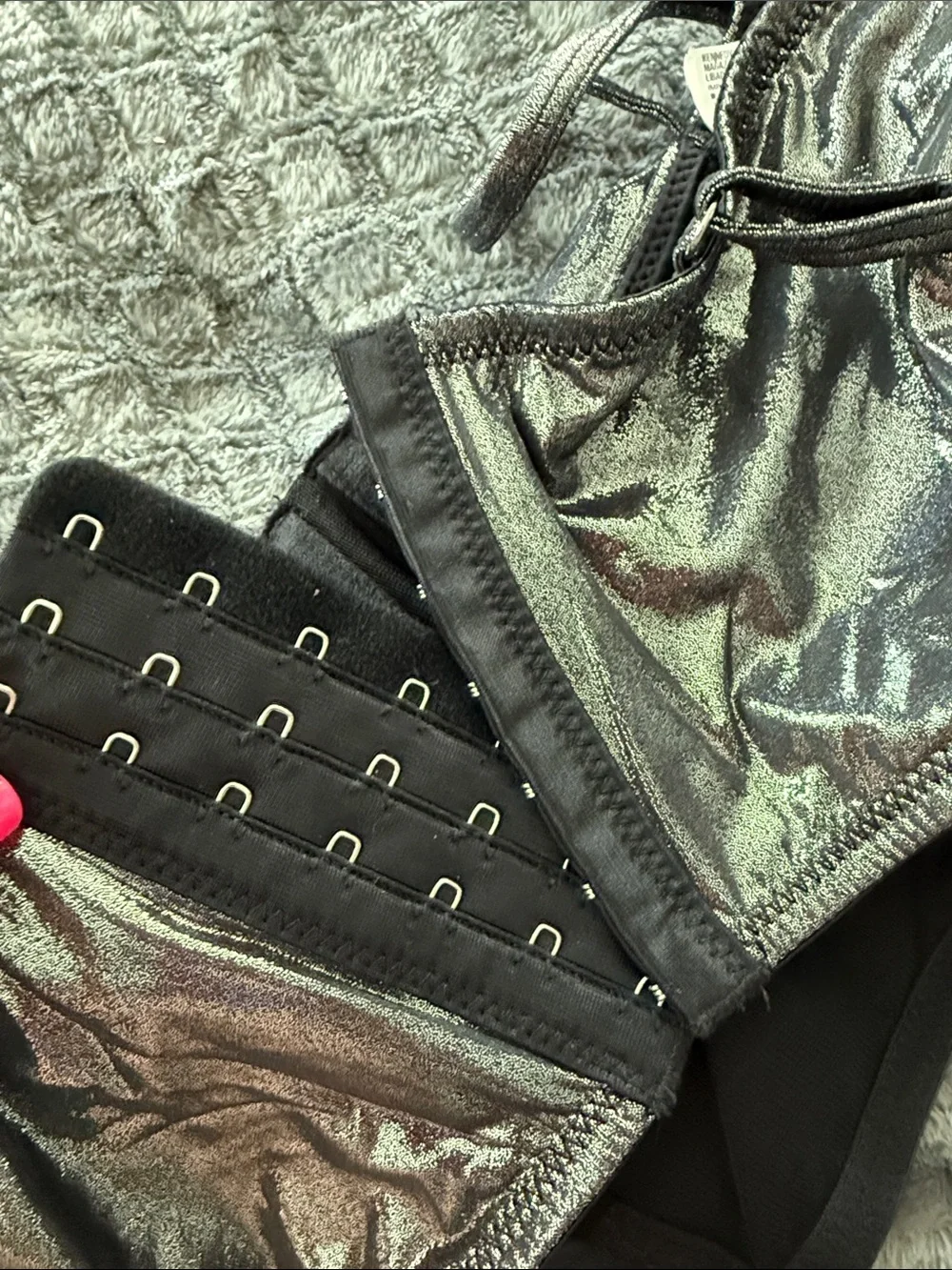 Forever 21 metallic silver